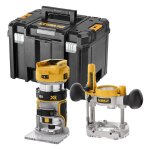 Dewalt - affleureuse d�fonceuse brushless 18v machine nue + coffret tstak - dcw604nt