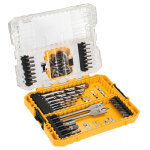 Dewalt - coffret de 43 embouts de vissage + 12 accessoires de per�age dt70757 - qz