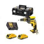 Dewalt dcf620d2t - qw visseuse placo  batteries 18v xr li - ion set (2x batterie 2, 0ah + chargeur) ...