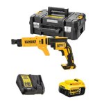 Dcf620p1k - qw set d'outils  batteries 18v - visseuse plaques de pltre (1x batterie 5. 0ah) dans tstak ...