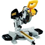 Dewalt - dcs365m2 scie  panneaux sans fil, scie  onglets, scie radiale 18v 4ah 184mm 2 batteries