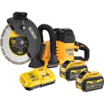 Dewalt - d�coupeuse xr fv 54v 3ah li - ion brushless 230 mm dcs691x2 - qw