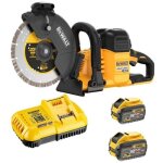 Dewalt - d�coupeuse xr fv 54v 3ah li - ion brushless 230 mm dcs691x2 - qw