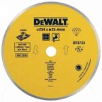 Dewalt - accessoires - disque  trononner pour matriaux durs 254x25, 4 mm dt3734