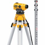Dewalt - dw096pk niveau semi - automatique pour topographie + mallette