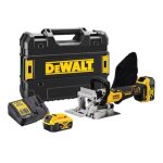 Dewalt - fraiseuse  lamelles 18v xr (2x 5. 0ah) en coffret dcw682p2 - qw