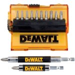Coffret de 14 pices avec embouts de vissage 25 mm dewalt dt71570 - qz avec 2 portes - embouts magntiques ...
