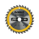 Lame de scie circulaire portative dewalt carbure construction