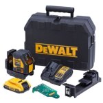 Dewalt - laser � ligne compact dcle34021d1 18v set, 1x 2, 0 ah et chargeur en coffret