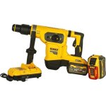 Dewalt - marteau xr flexvolt sds max - 6, 0j 54v avec 2 batteries 54v 9. 0ah - chargeur - coffret - dch481x2 ...