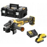 Dewalt - meuleuse d'angle sans fil 125mm + set de d�marrage 2x 18v 5ah (dcg405h2t)