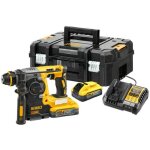 Dewalt - outillage - marteau combin� aku 18v sds plus, 2x batterie 5, 0 ah powerstack, chargeur dch273h2t ...