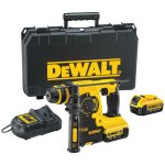 Dewalt - outillage - marteau combin� sds plus sans fil 18 v, 2 batteries 4, 0 ah, chargeur dch253m2