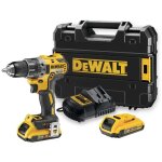 Dewalt outillage - perceuse - visseuse compacte xr 18v, 2 batteries 2ah dcd791d2