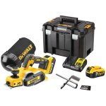 Dewalt rabot sans fil 18v xr 82 mm 2x5 ah - dcp580p2