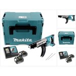 Makita - dfr 750 rfj visseuse automatique  magasin sans fil 18v 45 - 75mm + 2x batteries 3, 0ah + chargeur ...
