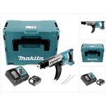 Makita - dfr 750 rg1j visseuse automatique  magasin 18v 45 - 75mm + 1x batterie 6, 0ah + chargeur + ...