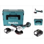 Dga 511 f1j meuleuse d'angle sans fil 18v 125mm brushless + 1x batteries 3, 0ah + coffret makpac - sans ...