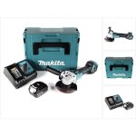 Dga 511 rf1j meuleuse d'angle sans fil 18v 125mm brushless + 1x batterie 3, 0ah + chargeur + coffret ... Dga 511 rf1j meuleuse d'angle sans fil 18v 125mm brushless + 1x batterie 3, 0ah + chargeur + coffret ...