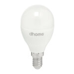 Dhome - ampoule led sph�rique douille e14 2700k 806lm - 7 watts