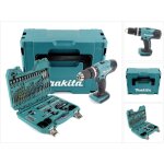 Makita dhp 453 zj perceuse - visseuse à percussion sans fil 18 v 42 nm + 101 pcs. kit embouts, forets ... Makita dhp 453 zj perceuse - visseuse à percussion sans fil 18 v 42 nm + 101 pcs. kit embouts, forets ...