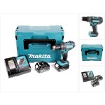 Dhp 482 rfj perceuse - visseuse � percussion sans fil 18v 62nm + 2x batteries 3, 0ah + chargeur en makpac ...