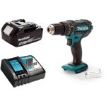 Dhp482rt1 perceuse � percussion 18v lxt 1 x 5. 0 ah batterie + chargeur - makita