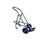 Diable - manutention - diable pour 1 bouteille - roues caoutchouc non tâchant Ø250mm - sac120 - rsb Diable - manutention - diable pour 1 bouteille - roues caoutchouc non tâchant Ø250mm - sac120 - rsb