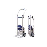 Diable �lectrique escalier pliable - pelle 510x220mm - charge 105kg - dce105