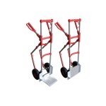 Diable - manutention - diable aluminium pelle rabattable - roues gonflables - str300nbrasseur