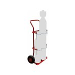 Diable - manutention - diable porte bouteille pour poste  souder - 2 bouteilles - roues pneumatiques ...