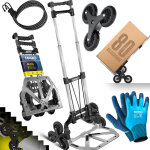 Diable � marches diable � escaliers pliable 80 kg capacit� de charge 3x3 monte - escaliers avec roues ...