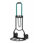 Vonroc - diable pliant - charge max. 80kg - plateforme antidérapante - tendeur élastique de 1. 5m inclu ... Vonroc - diable pliant - charge max. 80kg - plateforme antidérapante - tendeur élastique de 1. 5m inclu ...