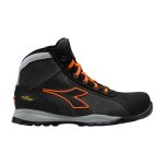 Chaussure de scurit montante geox diadora glove tech high s3 esd - 45 (eu) - anthracite / orange