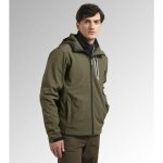 Veste de travail  capuche softshell sail - vert militaire m