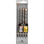 Coffret de 4 forets bton twister plus - 100c