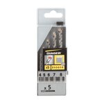 Coffret 5 forets b�ton flash attachement cylindrique - 252c