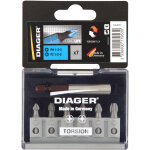 Coffret de 7 embouts torsion pz - ph - u641d