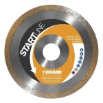 Diam industries - disque diamant standard 125x22, 23mm pour carrelage cr60125