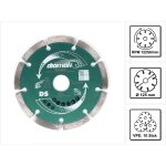 Diamak 125 mm 10 pi�ces (10x d - 61139) disque � tron�onner diamant� pour pierre, b�ton, attache 22, ...