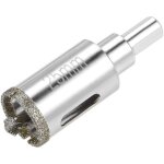 Diamant foret de scie cloche en verre avec embout pilote central pour verre, c�ramique carrelage 25mm ...