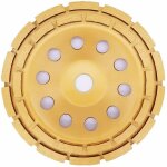 Vurahome - diamant meule 180 x 22 mm - turbo diamant meule boisseau pour b�ton, granit, pierre, marbre, ...