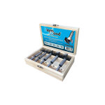 Diamwood - coffret de 5 mches  faonner hss pour bois diamtres 15 / 20 / 25 / 30 / 35 mm - forets ...