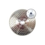 Diamwood - disque diamant � couper et poncer pro - d. 125 mm - m14 - ht. 3 mm - �paisseur de jante 2. ...