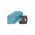 Jeu de 2 contre - fers profilés acier ht. 38 x 4 mm boudon et congé a04 pour porte - outils de toupie ... Jeu de 2 contre - fers profilés acier ht. 38 x 4 mm boudon et congé a04 pour porte - outils de toupie ...