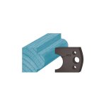 Jeu de 2 contre - fers profilés mouton a119 - dimensions 38 x 4 mm - 38 mm de hauteur - Épaisseur 4 mm ... Jeu de 2 contre - fers profilés mouton a119 - dimensions 38 x 4 mm - 38 mm de hauteur - Épaisseur 4 mm ...