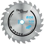 Diamwood - lame de scie circulaire hm d�bit d. 250 x al. 30 x �p. 2, 8 / 1, 8 mm x z24 alt pour bois