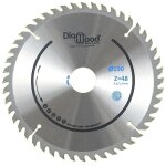 Diamwood - lame de scie circulaire portative hm universelle d. 190 x al. 30 x �p. 2, 2 / 1, 4 mm x z48 ...