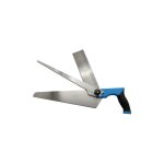 Diamwood - scie � main avec 3 lames interchangeables - longueur totale 370 mm (scie � dos), 450 mm (scie ...