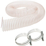 Diamwood tuyau flexible aspiration de poussires et copeaux en pu acier cuivr - 2, 5m - d. 100mm - paisseur ...